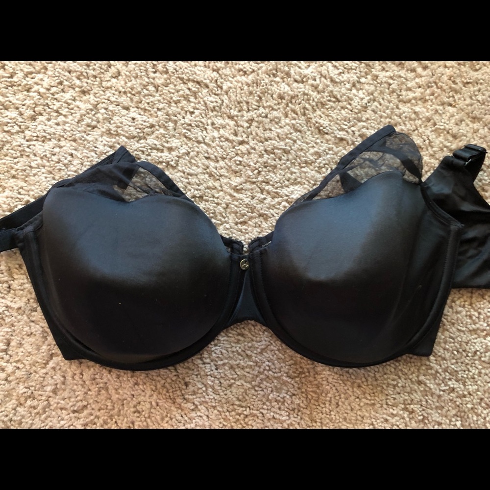 Sexy black Cacique bra